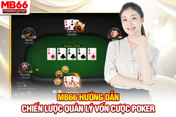 MB66 hướng dẫn chiến lược quản lý vốn cược Poker